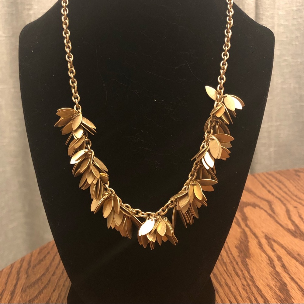 J Crew Gold Necklace